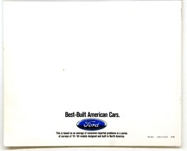 1990	Ford Tempo Advertising Dealer Sales Brochure	4598 - $7.43