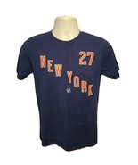 Reebok NHL New York Rangers Ryan MCDonagh #27 Kids Large 14 16 Blue TShirt - $334.55 MXN