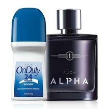 Avon Alpha For Men 2-Piece Set - £23.41 GBP