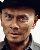 Yul Brynner with wild robotic stare as The Gunslinger 1973 Westworld 11x14 photo - $14.99