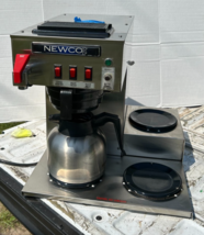 Newco NKLP3AF Pour Over/ in-Line 3-Warmer Coffee Maker Brewer Commercial... - $217.75