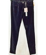 J Brand Velvet Jeans Skinny Stretch Jeggings Pants Black Forest size 24  - £47.76 GBP