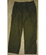 Columbia XCO Hiking Outdoor Pants Size 34 W 32 L Green Mens Pleated Fron... - $20.12 CAD