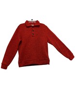 H2H Mens Large Casual Slim Fit Pullover Sweatshirt Napping Inside Red NWT - $25.65