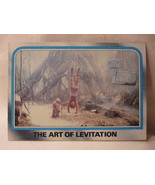 1980 Star Wars - Empire Strikes Back Trading card #237: The Art of Levit... - $2.00