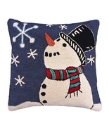 Starry Snowman Decorative Pillow - $80.00