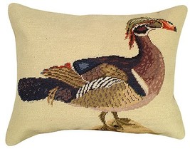 Wood Duck Decorative Pillow - £111.28 GBP