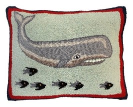 Whale and Fish Decorative Pillow - £48.19 GBP