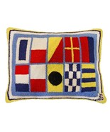 Nautical Shore Thing 16x20 Hooked Pillow - £47.96 GBP