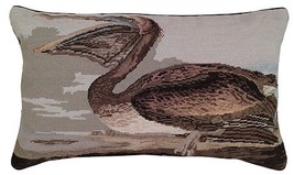 Brown Pelican Decorative Pillow - £167.86 GBP