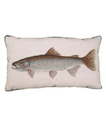 Rainbow Trout Decorative Pillow - £144.33 GBP