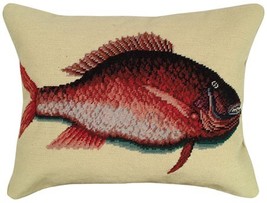 Porgy Fish Decorative Pillow - £110.73 GBP