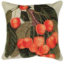 14 Orange Cherries - Helene Verin Pillow - £112.25 GBP