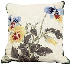 Pansies Decorative Pillow - £111.90 GBP