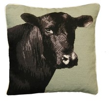 Black Angus Decorative Pillow - £127.89 GBP