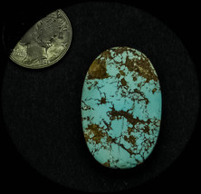 27.0 cwt. Vintage Persian Turquoise Cabochon - $154.00