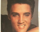 Vintage Elvis Presley Magazine Pinup Young Elvis Smiling - $4.94