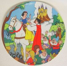 Disney Plate Snow White and the Seven Dwarfs Happily Ever After 5319 - £24.12 GBP