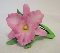 Lenox Cattleya Orchid Porcelain Figurine 1988 Lavender - £19.90 GBP