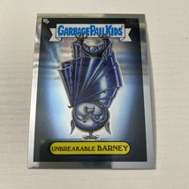 2022 Garbage Pail Kids Chrome Series 5 Base Refractor #213b Unbreakable BARNEY - £1.59 GBP