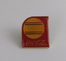 Netherlands Olympic Games &amp; Coca-Cola Lapel Hat Pin - £5.79 GBP