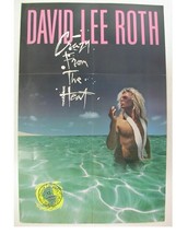 David Lee Roth Poster Crazy From the Heat Of Van Halen - $67.24