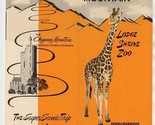 Cheyenne Mountain Brochure Lodge Shrine Zoo &amp; Will Rogers Shrine of the ... - $17.82