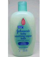 Johnson’s Baby Soothing Vapor Bath Original 15 oz Sealed Discontinued Or... - $39.58