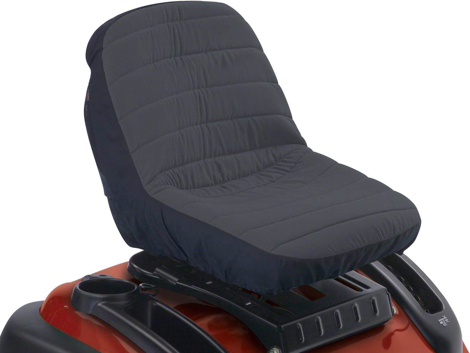 Deluxe Tractor Seat Cover With Classic Accessories, Fits Seats 9"H To, Small. - $22.94