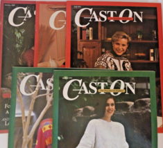 Vintage Cast On Knitting Magazine 1993 Lot of 5 Cast On - £13.35 GBP