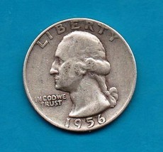 1956 D Washington Quarter - Silver - $8.00