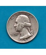 1956 D Washington Quarter - Silver - $17.00