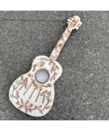 Lenwile Ardalt Artware ~ Ceramic Guitar Wall Pocket Japan 19 1/2&quot; Vines ... - £61.01 GBP