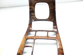 2000-2002 MERCEDES W215 CL500 CL55 S600 CENTER CONSOLE RADIO WOOD TRIM P7264 image 7