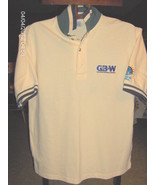 Georgia Carolina Rim &amp; Wheel Men&#39;s Medium golf polo Promo BUTTER YELLOW ... - $28.96 CAD