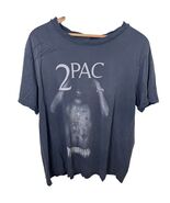 Tupac 2Pac Shakur Graphic T-Shirt Men&#39;s L Distressed Amaru 2017 Vintage ... - $49.99