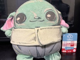 Disney 100 Star Wars GROGU Baby Yoda Cuutopia 7&quot; Plush RETRO Reimagined NEW - £21.57 GBP