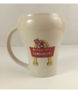 2009 McDonalds Speedee Service System Ceramic Coffee Mug 15c Hamburgers ... - $167.41 MXN