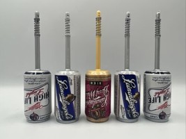Set of 5 Leinenliugels and Miller High Life Beer Can Fishing Bobber Float Stops - £9.60 GBP