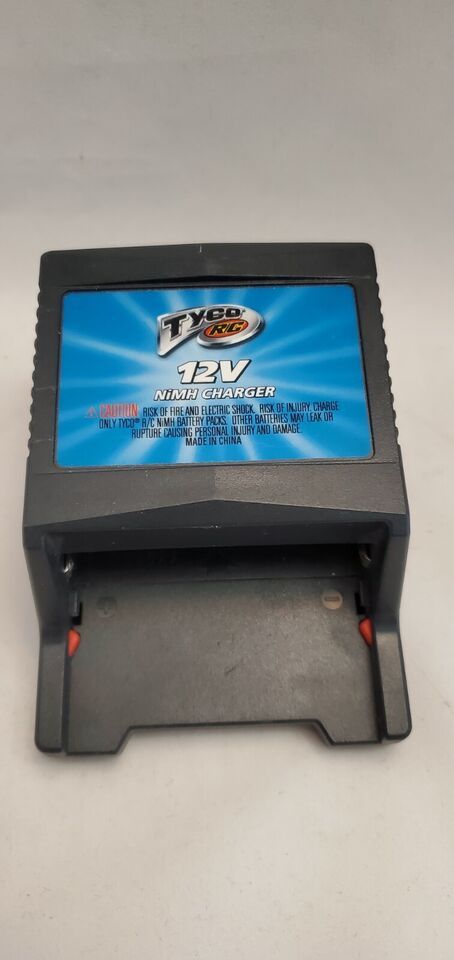 Tyco NiMH RC 12V Battery Charger 62113-UL Blue Grey Charger Untested - $12.99