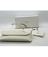 FRED OPTICAL Eyeglasses Frame FG50024U 030 GOLD/BLACK 55-17-150MM ITALY ... - $415.16