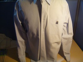 Rare Vintage Ralph Lauren Dress Casual Shirt Long Sleeve Xl White Blue Bear - £183.14 GBP