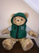 Gund Wish Bear Hope 26&quot; Stuffed Brown Teddy Plush Toy 2000-2001 Limited ... - $14.10