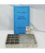 Burvelle&#39;s Educated Cake Pan Form Letters and Numbers + Manual - $8.81