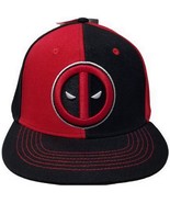 Marvel 80 Years Anniversary Deadpool Logo Men Adjustable Hat Cap (One Size) - £19.48 GBP