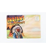 Vintage 1937 Curt Teich Art Colortone Indians Northwest Souvenir Postcar... - £10.04 GBP