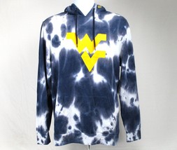 NCAA West Virginia Mountaineers Hoodie Sweatshirt Men's Sz M Tie Dye Activewear - £26.99 GBP