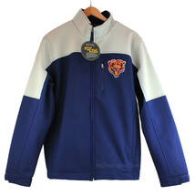 NW Chicago BEARS NFL Team Apparel 3 Layer Soft Shell Bonded Men Jacket R... - £50.76 GBP