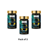 Kapiva Shilajit/Shilajeet Gold 60 Capsules Pack of 3 - €103,03 EUR