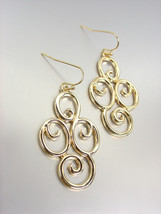 CLASSIC Brighton Bay Gold Filigree Dangle Earrings 51396 - $12.99